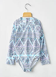 Maillot de bain 1 pièce stretch bleu SEAFOLLY fille