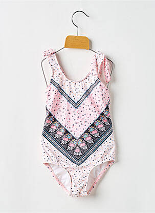 Maillot de bain 1 pièce stretch rose SEAFOLLY fille