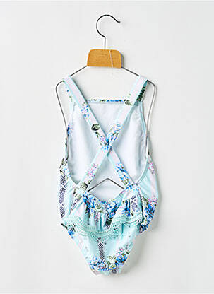 Maillot de bain 1 pièce stretch bleu SEAFOLLY fille