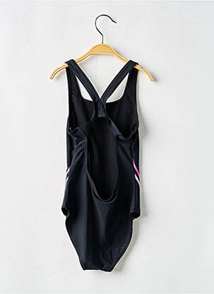 Maillot de bain 1 pièce stretch noir SUN PROJECT fille