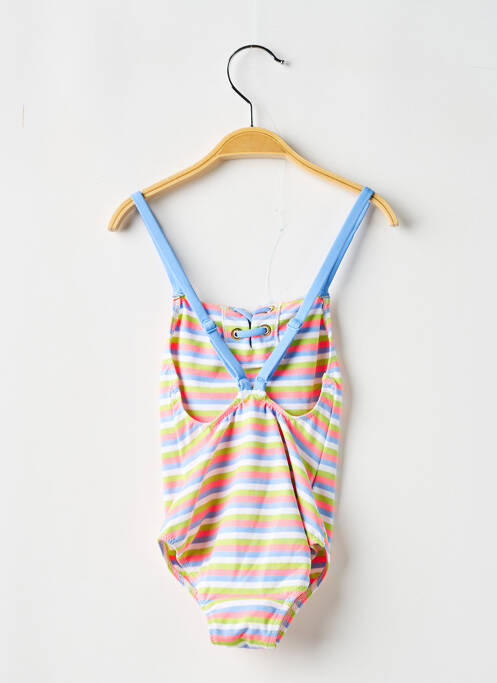 Maillot de bain 1 pièce bleu BORABORA pour fille