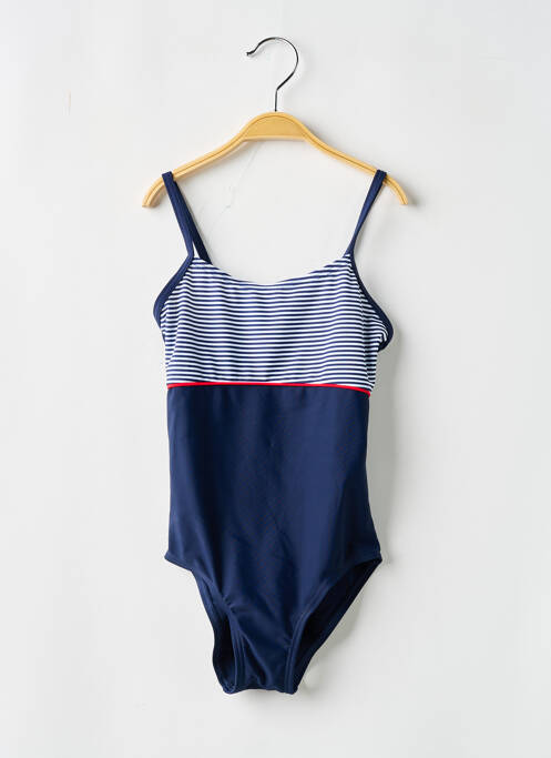 Maillot de bain 1 pièce bleu LAGON BLEU pour fille