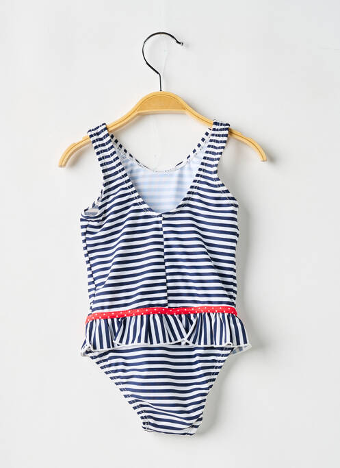 Maillot de bain 1 pièce bleu LAGON BLEU pour fille