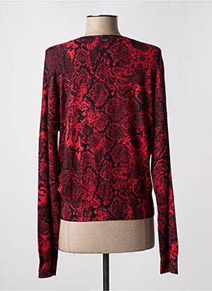 Pull col v manches longues rouge LIU JO femme