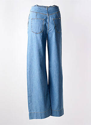 Jeans coupe large poches taille haute bleu LIU JO femme