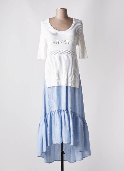 Robe longue bleu TWINSET pour femme