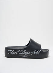 Mules/Sabots noir KARL LAGERFELD pour femme seconde vue