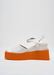 Sandales/Nu pieds orange ELENA IACHI pour femme seconde vue