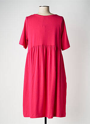 Robe mi-longue manches courtes manches courtes rose MES SOEURS ET MOI femme