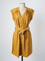 Robe courte jaune LOUIZON pour femme seconde vue