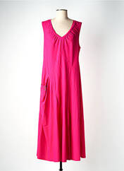 Robe longue rose MC PLANET pour femme seconde vue