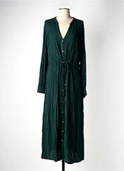 Robe longue vert LA PETITE ETOILE pour femme seconde vue