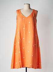 Robe mi-longue orange MES SOEURS ET MOI pour femme seconde vue