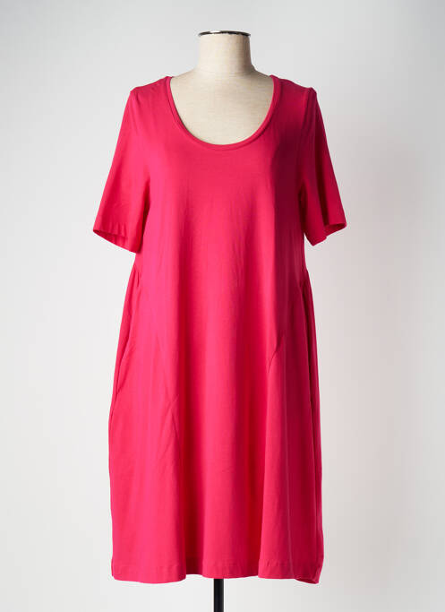 Robe mi-longue manches courtes manches courtes rose MES SOEURS ET MOI femme