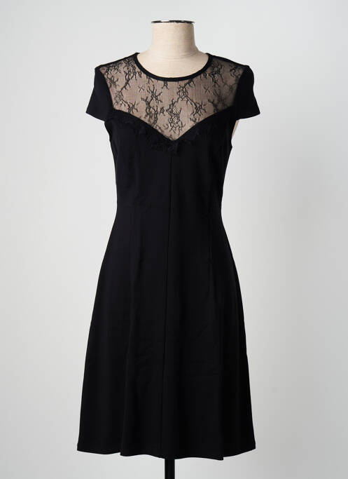 Robe mi-longue noir SURKANA pour femme