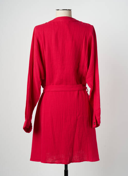 Robe mi-longue rouge GRACE & MILA pour femme