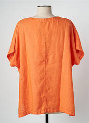 Top orange MES SOEURS ET MOI pour femme seconde vue