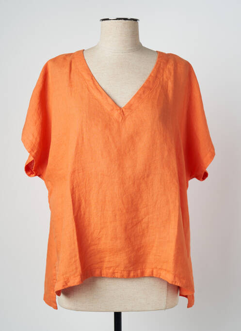 Top orange MES SOEURS ET MOI pour femme