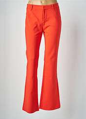 Pantalon chino orange PULZ JEANS pour femme seconde vue