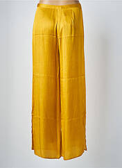 Pantalon droit jaune VAN-DOS pour femme seconde vue