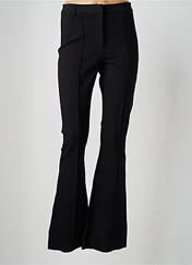 Pantalon flare noir VAN-DOS pour femme seconde vue