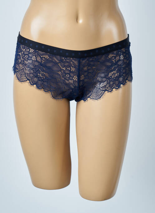 Shorty bleu LOVE STORIES pour femme