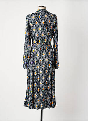 Robe longue manches longues manches longues gris STELLA FOREST femme