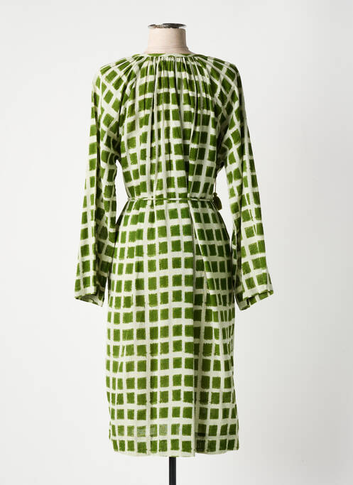 Robe mi-longue vert STELLA FOREST pour femme