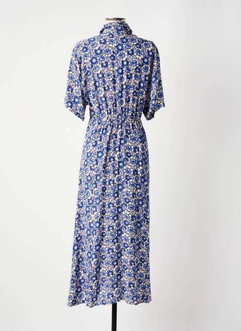 Robe longue bleu AN' GE pour femme