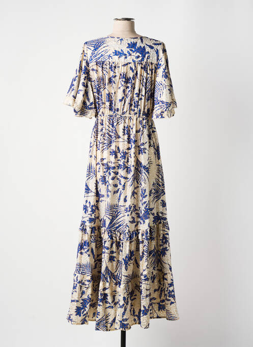 Robe longue bleu PURPLE QUEEN pour femme