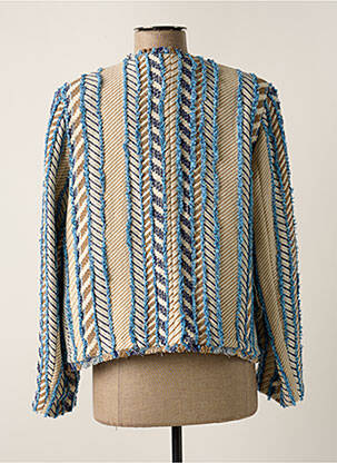 Veste chic finition intérieure biaisée bleu GERARD DAREL femme