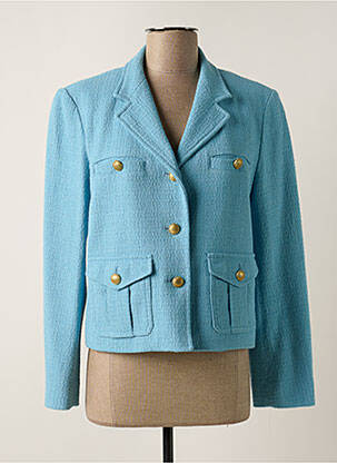 Blazer poches bleu WEEKEND MAXMARA femme