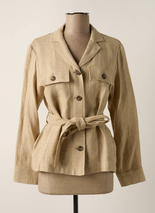 Veste casual col tailleur beige WEEKEND MAXMARA femme