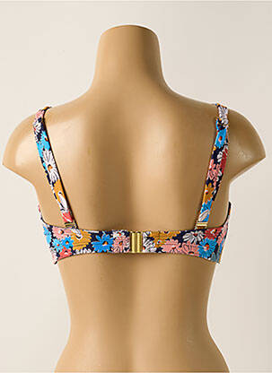 Haut de maillot de bain stretch haut bandeau bleu CYELL femme