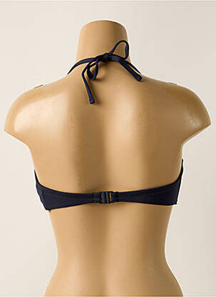 Haut de maillot de bain stretch haut bandeau bleu YSABEL MORA femme