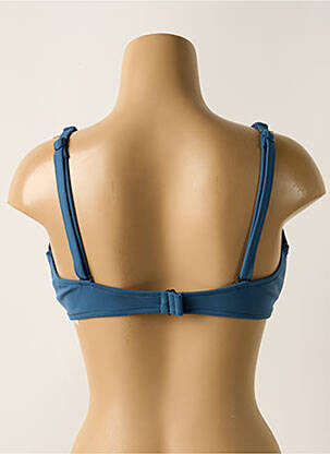 Haut de maillot de bain stretch haut soutien-gorge emboitant bleu SEAFOLLY femme