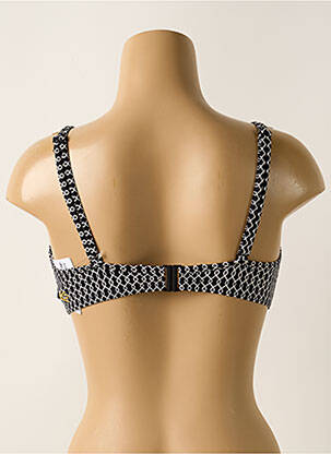 Haut de maillot de bain stretch haut soutien-gorge emboitant noir OLYMPIA femme