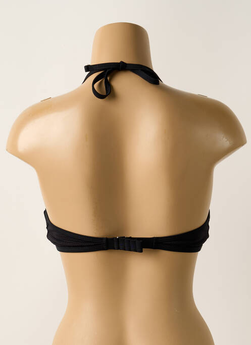 Haut de maillot de bain noir DAG ADOM pour femme