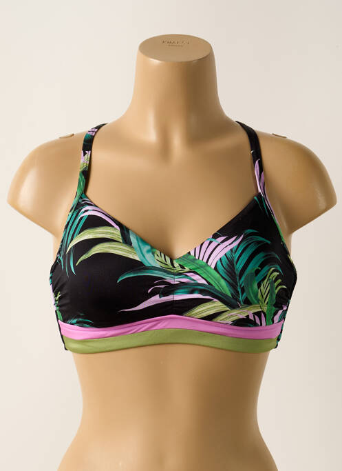 Haut de maillot de bain noir SEAFOLLY pour femme