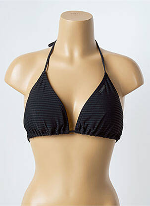 Haut de maillot de bain stretch haut soutien-gorge avec mousse de rembourrage amovible noir PROTEST femme
