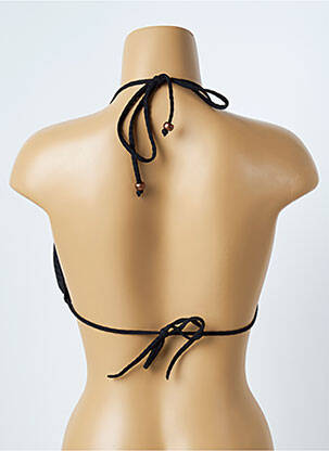 Haut de maillot de bain stretch haut soutien-gorge avec mousse de rembourrage amovible noir PROTEST femme