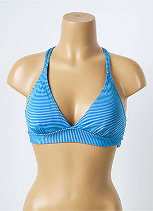 Haut de maillot de bain stretch haut soutien-gorge avec mousse de rembourrage amovible bleu PROTEST femme