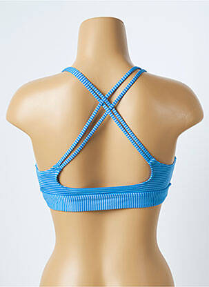 Haut de maillot de bain stretch haut soutien-gorge avec mousse de rembourrage amovible bleu PROTEST femme
