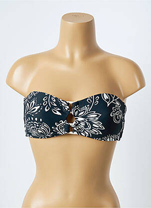 Haut de maillot de bain stretch haut bandeau bleu SEAFOLLY femme