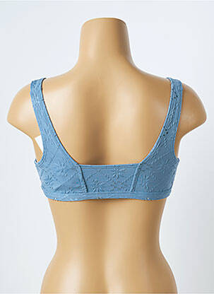 Haut de maillot de bain stretch bleu BEACHLIFE fille