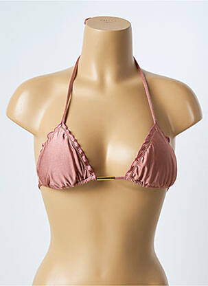 Haut de maillot de bain stretch haut soutien-gorge avec mousse de rembourrage amovible rose RIO DE SOL femme