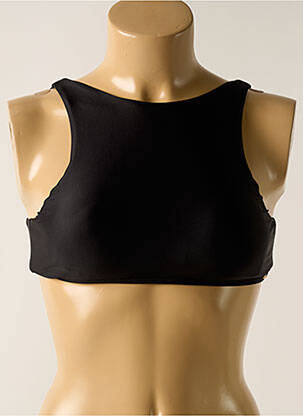 Haut de maillot de bain stretch bralettes noir PIHA femme
