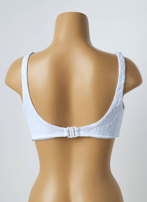 Haut de maillot de bain blanc YSABEL MORA pour femme