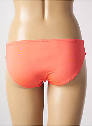 Bas de maillot de bain effet matière satinée culotte orange SEAFOLLY femme