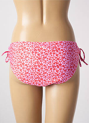 Bas de maillot de bain imprimé fleurs bikini rose PROTEST femme